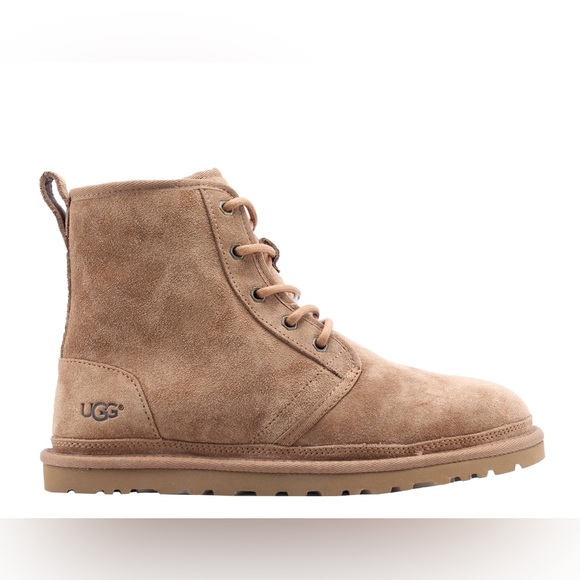 UGG Harkley Lace Up Suede Boots - Picture 1 of 15